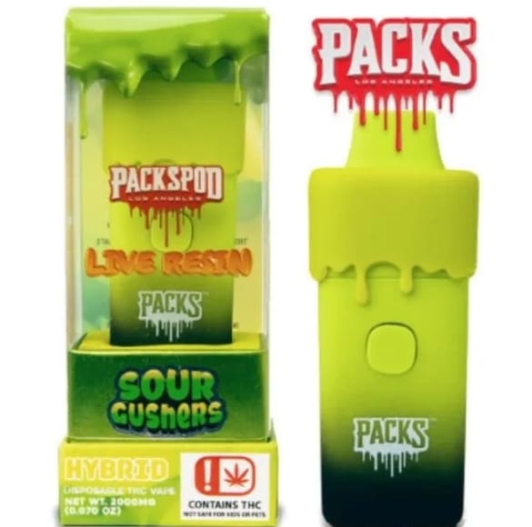PacksPod Live Resin 3G – Sour Gushers